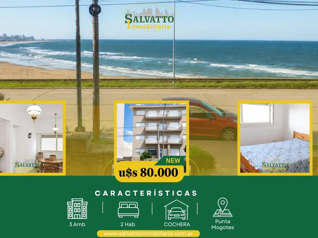 Foto de Departamento 3 ambientes frente al mar en Punta Mogotes, imagen 3