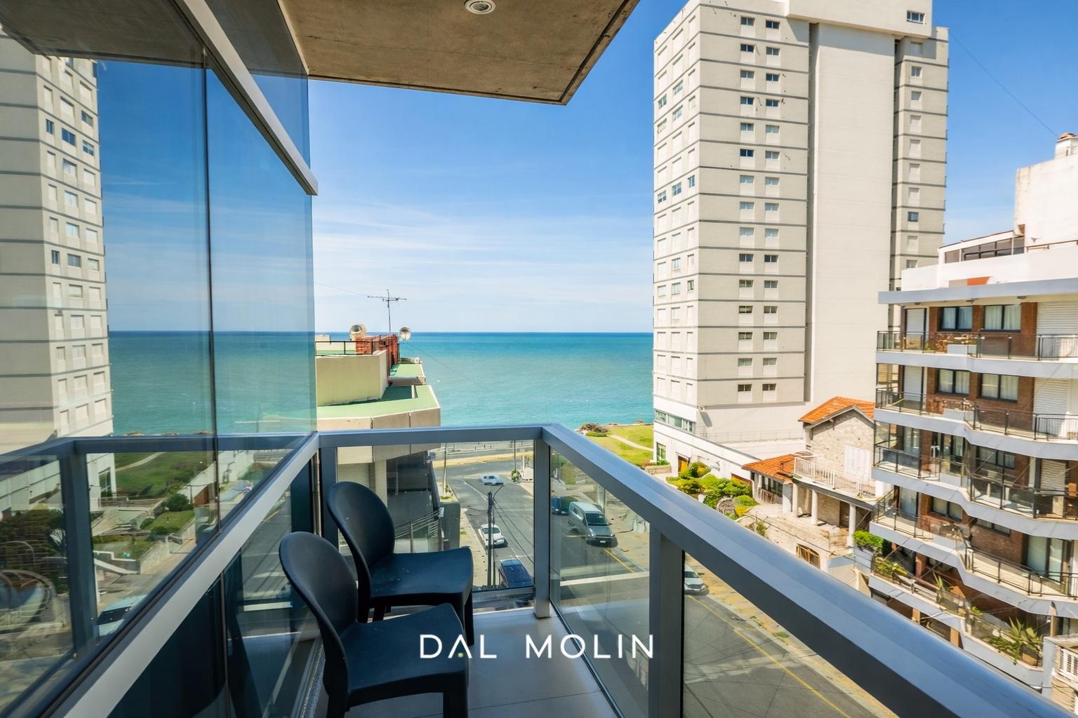 DEPARTAMENTO - SEMIPISO AL MAR - TRES AMBIENTES - PLAYA CHICA - STELLA MARIS- QUINCHO