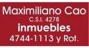 Maximiliano Cao C.S.I 4278