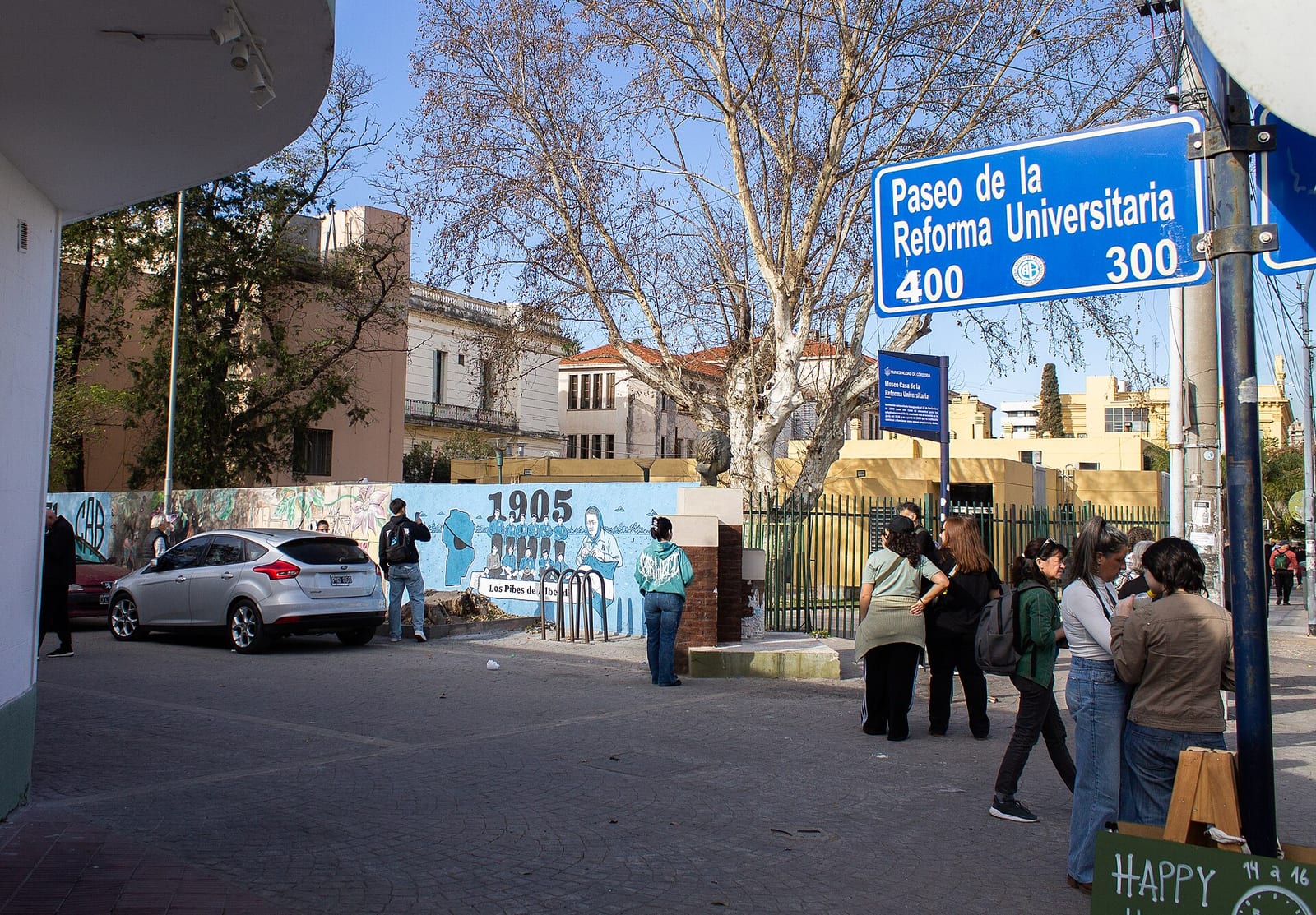 Calles de Alberdi, Paseo de la Reforma Universitaria, Córdoba