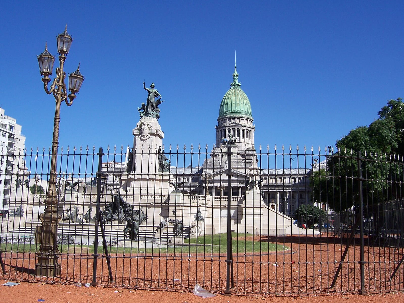 Palacio del Congreso Nacional, sede del poder legislativo argentino