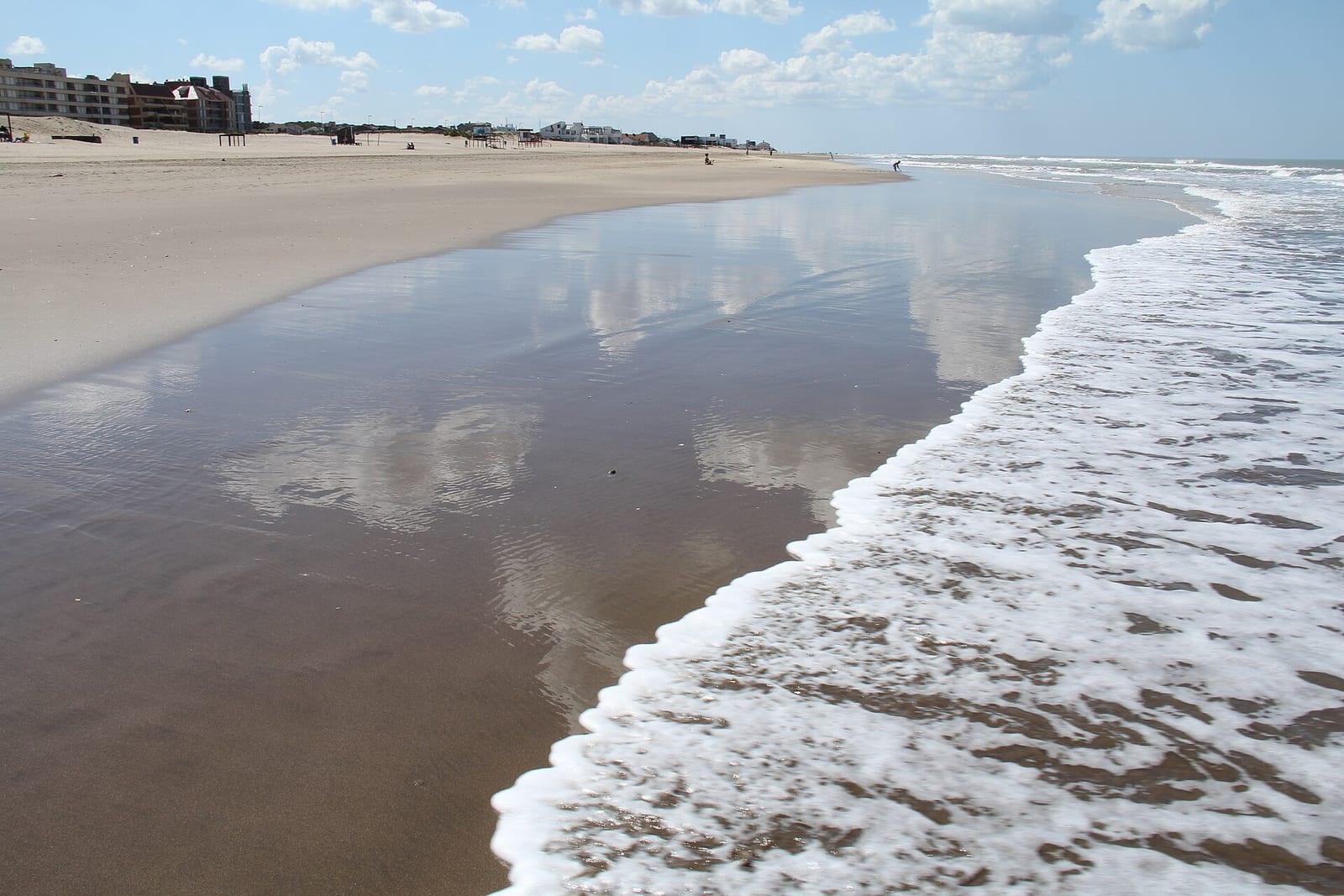 Playa atlántica de Pinamar, Buenos Aires