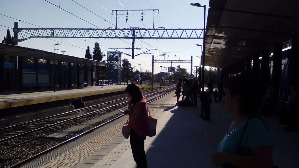 Estación City Bell de la Línea Roca, partido de La Plata