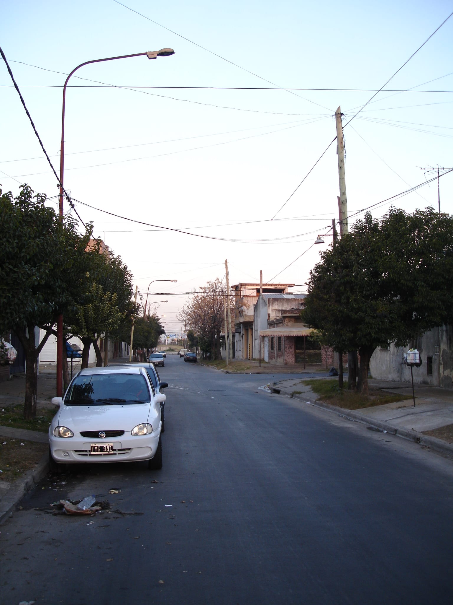Vista de Ciudadela Norte, con el entramado residencial típico de la localidad