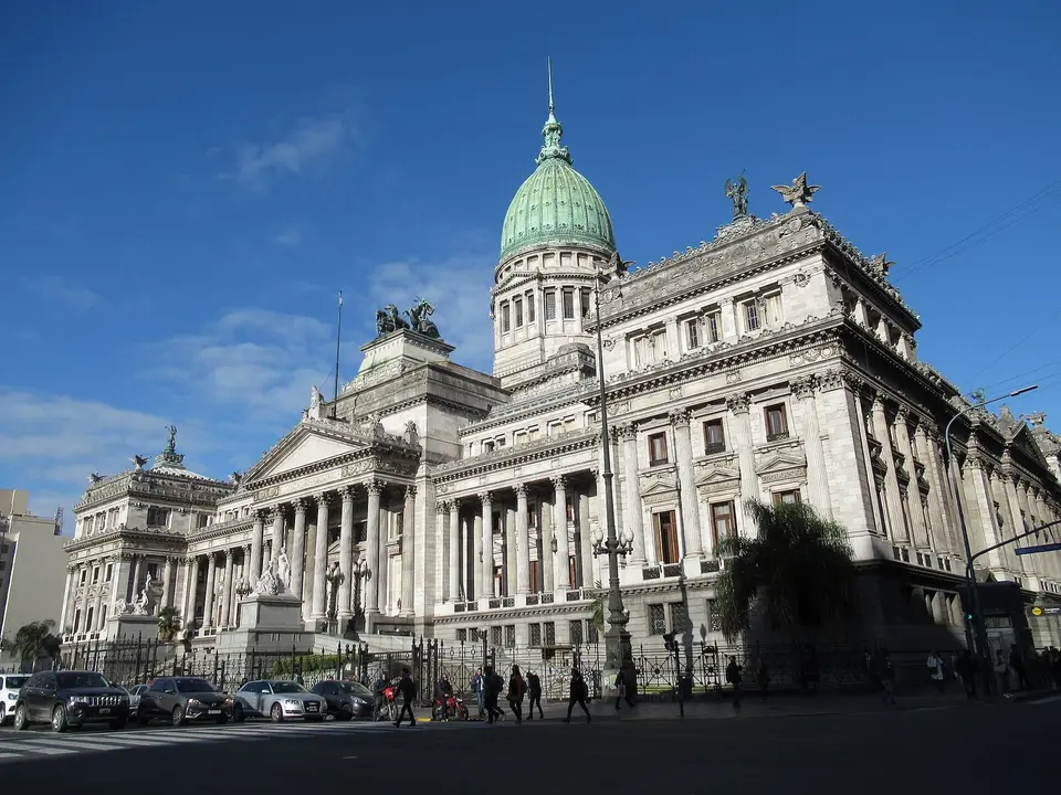 Palacio del Congreso de la Nación Argentina, símbolo del barrio de Congreso en Buenos Aires