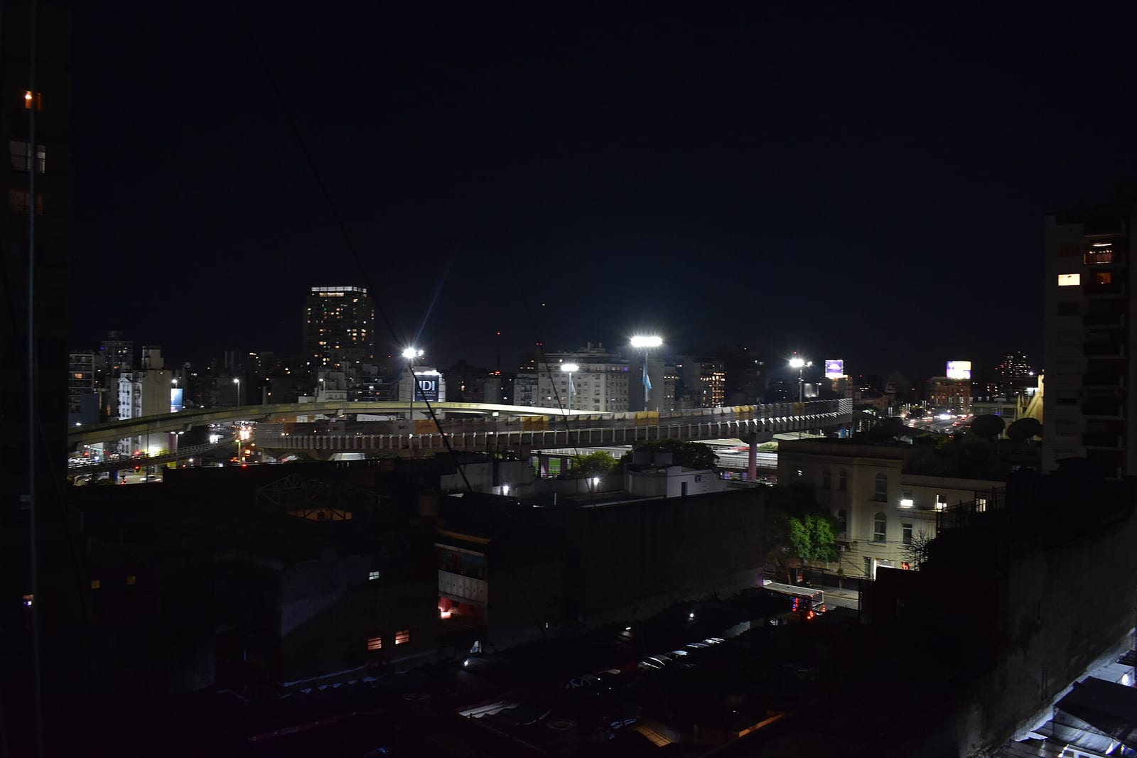 Noche en el barrio de Constitución, Buenos Aires