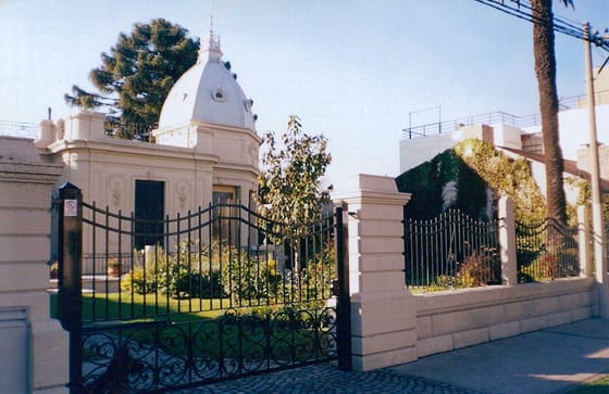 Vista del barrio Saladillo en Rosario, Santa Fe, Argentina