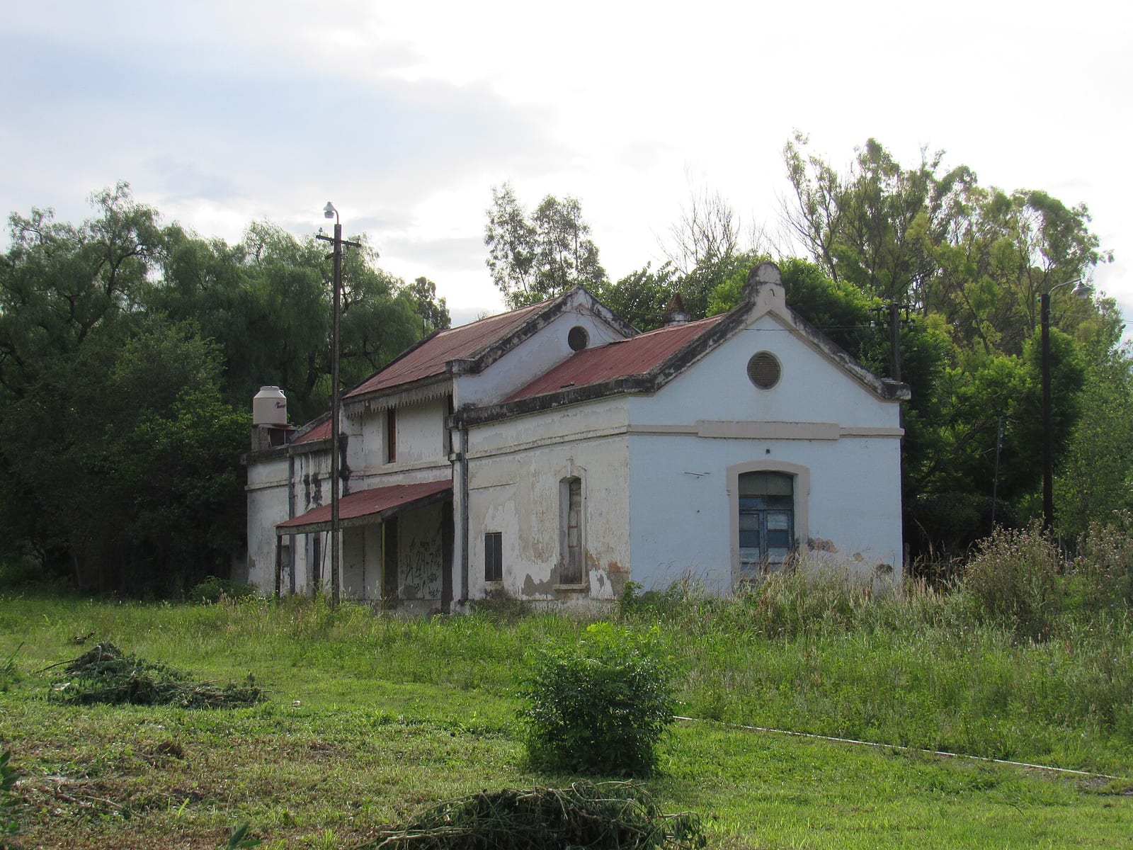 Estación ferroviaria de Malagueño, localidad colindante con DOCTA sobre el corredor suroeste de Córdoba
