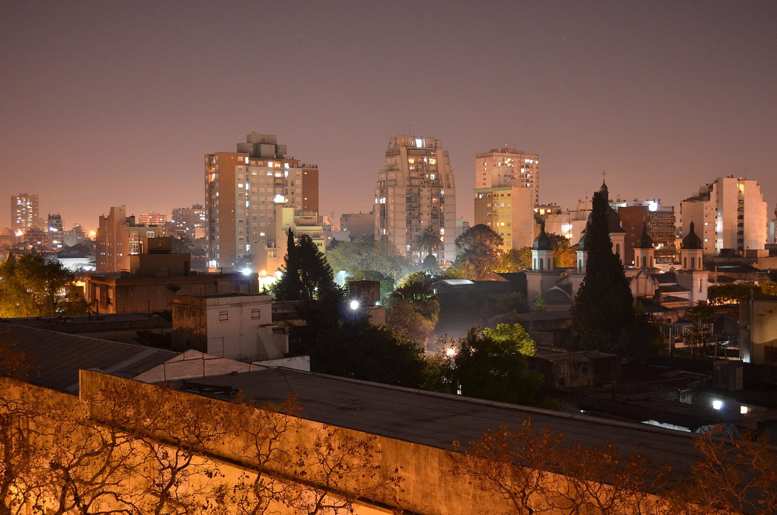 Edificios residenciales en el barrio de Floresta, Buenos Aires