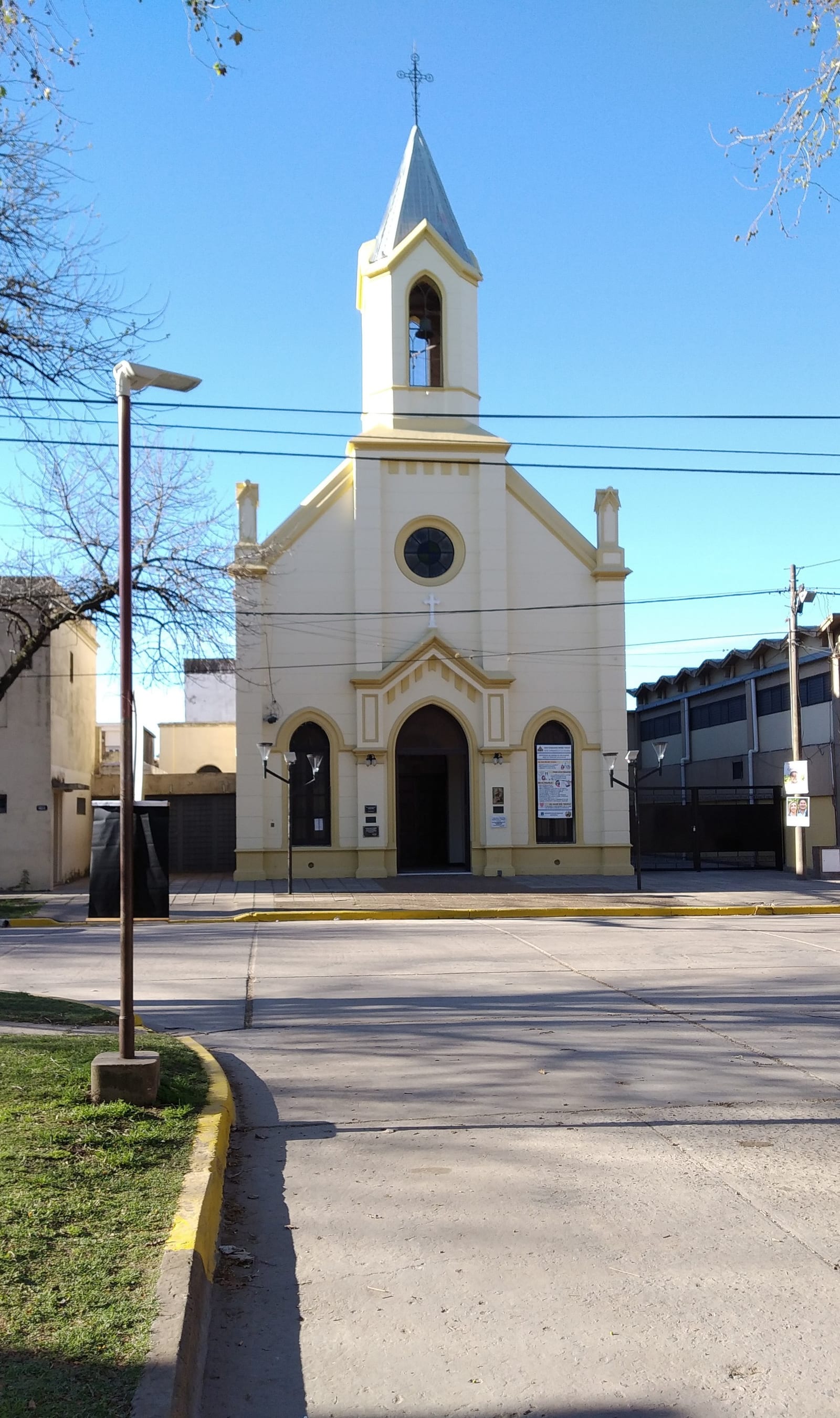 Iglesia Nuestra Señora del Carmen, patrona de Funes desde 1875