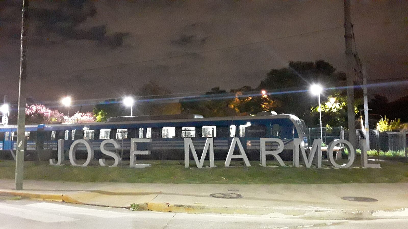 Estación José Mármol de la Línea General Roca, febrero de 2020