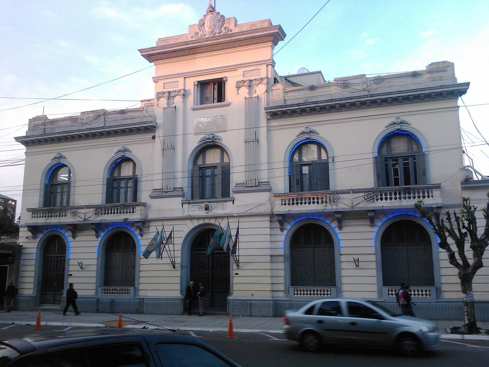 Municipalidad de La Matanza en San Justo, edificio italianizante construido en 1929