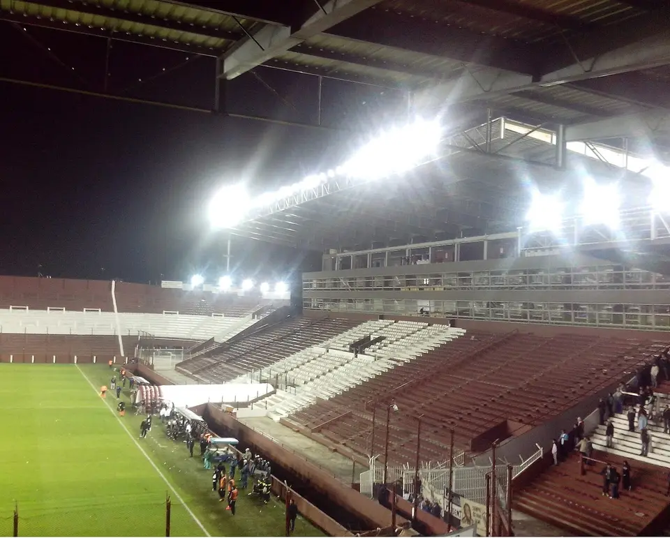 El Estadio Ciudad de Lanús (La Fortaleza), sede del Club Atlético Lanús en Lanús Este