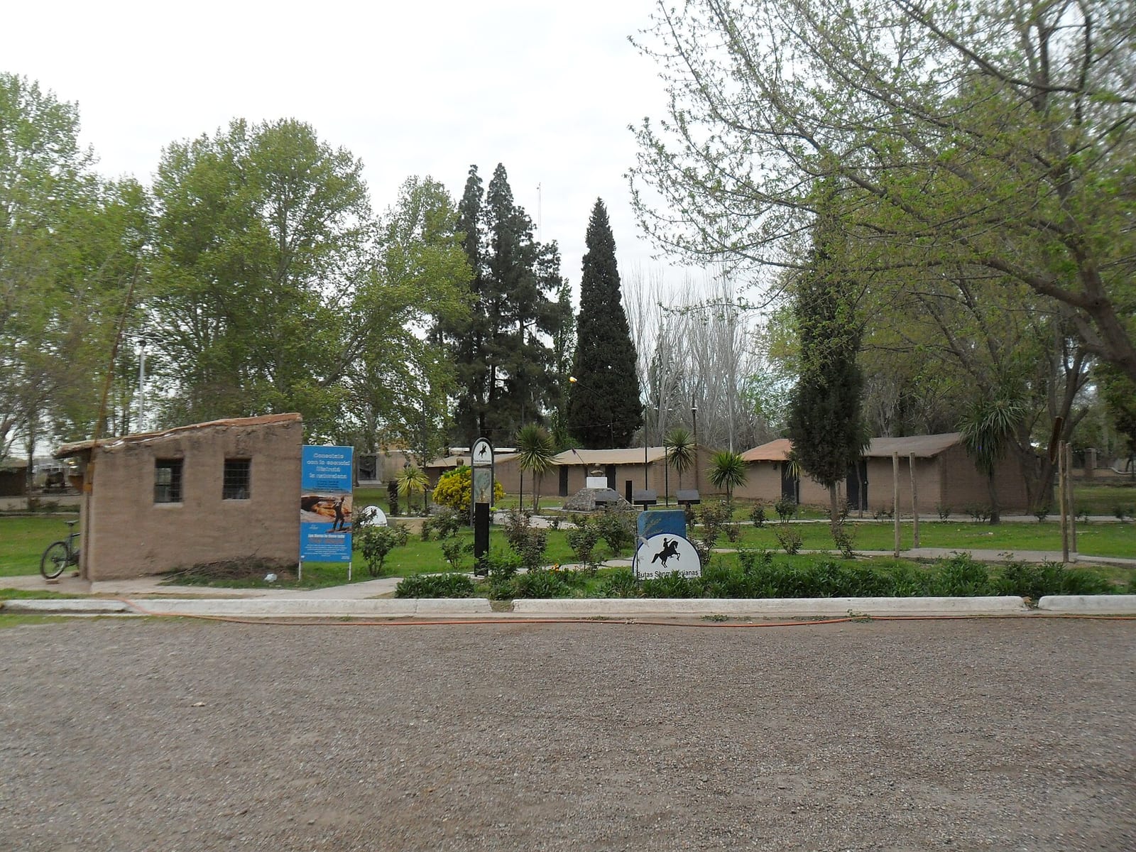 Vista panorámica del Campo Histórico El Plumerillo, Las Heras, Mendoza