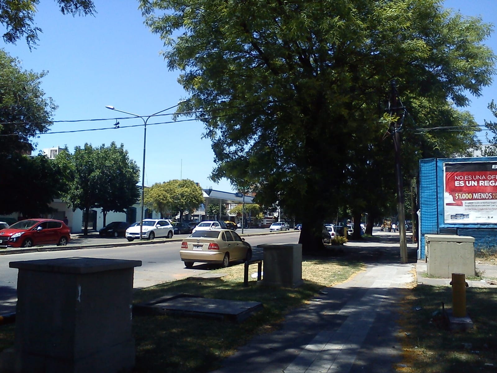 Vista panorámica del barrio Ludueña, Rosario, Santa Fe