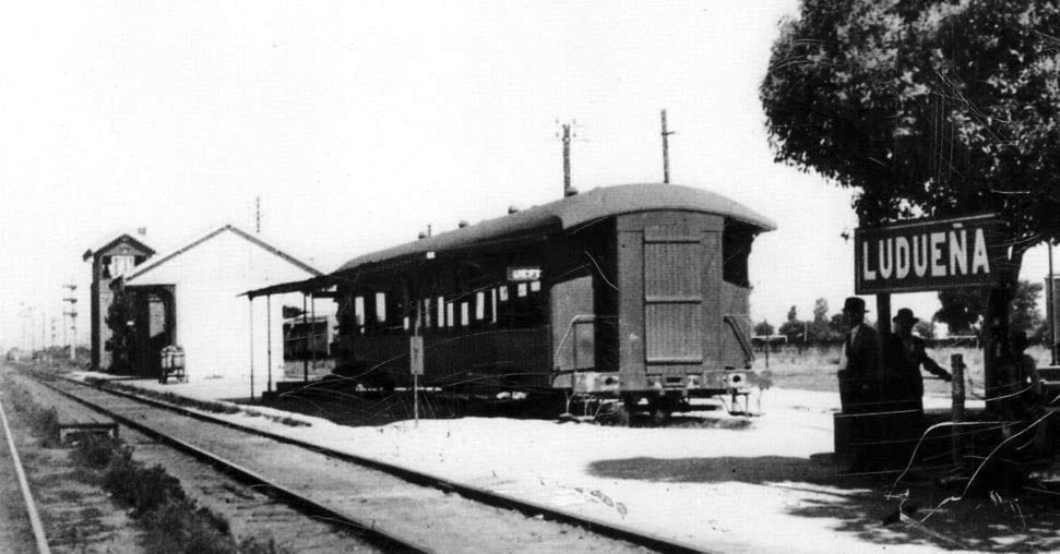 Estación Ludueña del Ferrocarril Central Argentino, inaugurada en 1892