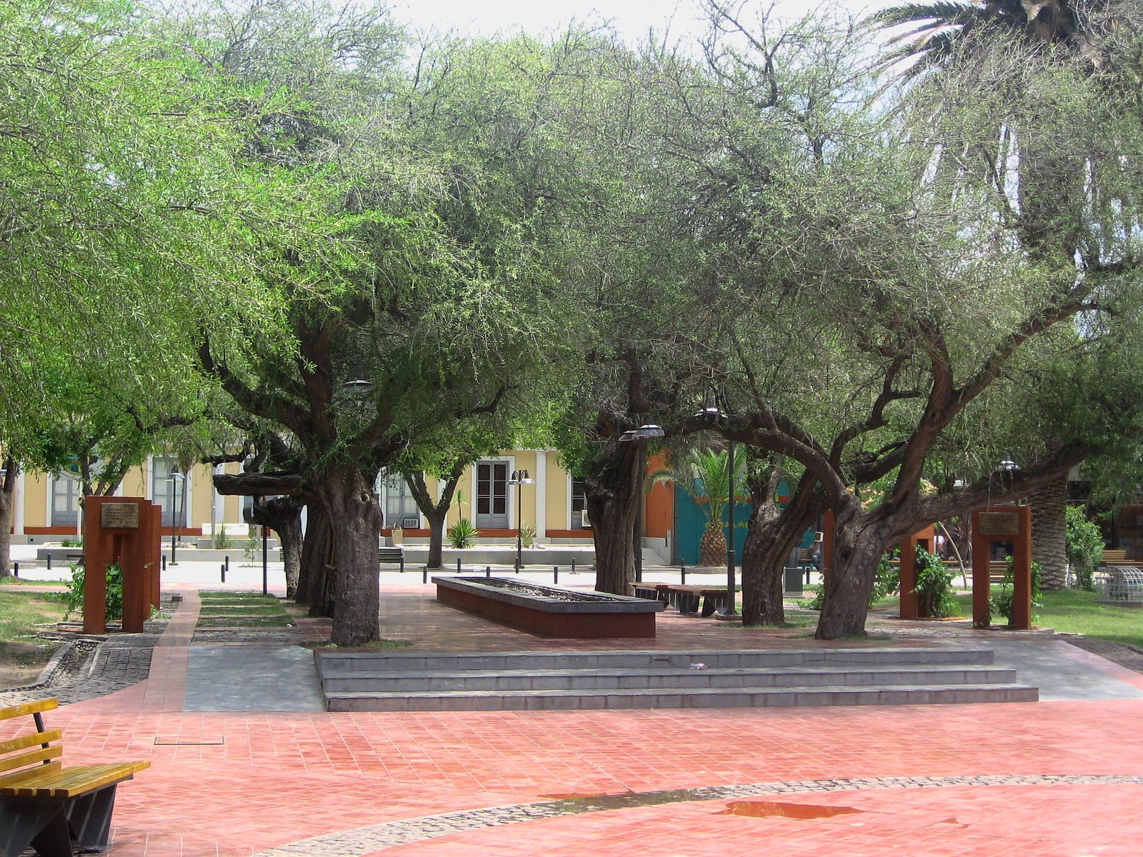 Plaza central de Luján de Cuyo, Mendoza