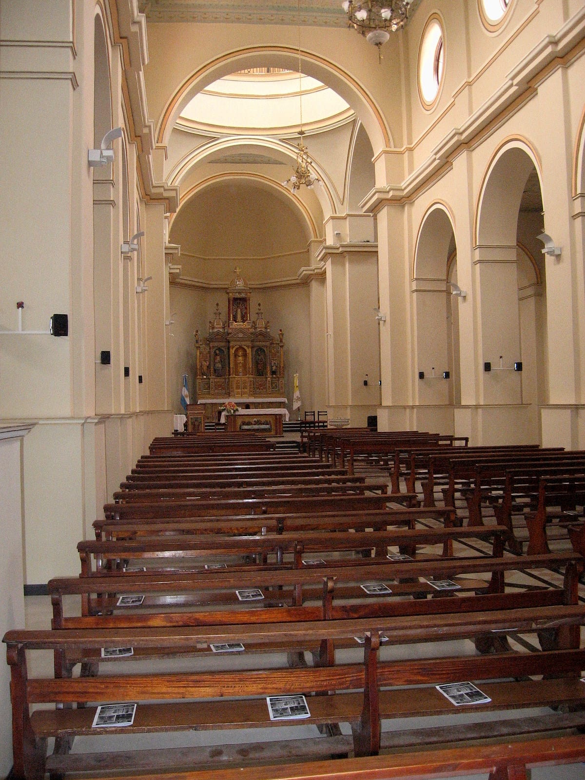 Interior de la Iglesia Nuestra Señora de Luján de Cuyo, Mendoza