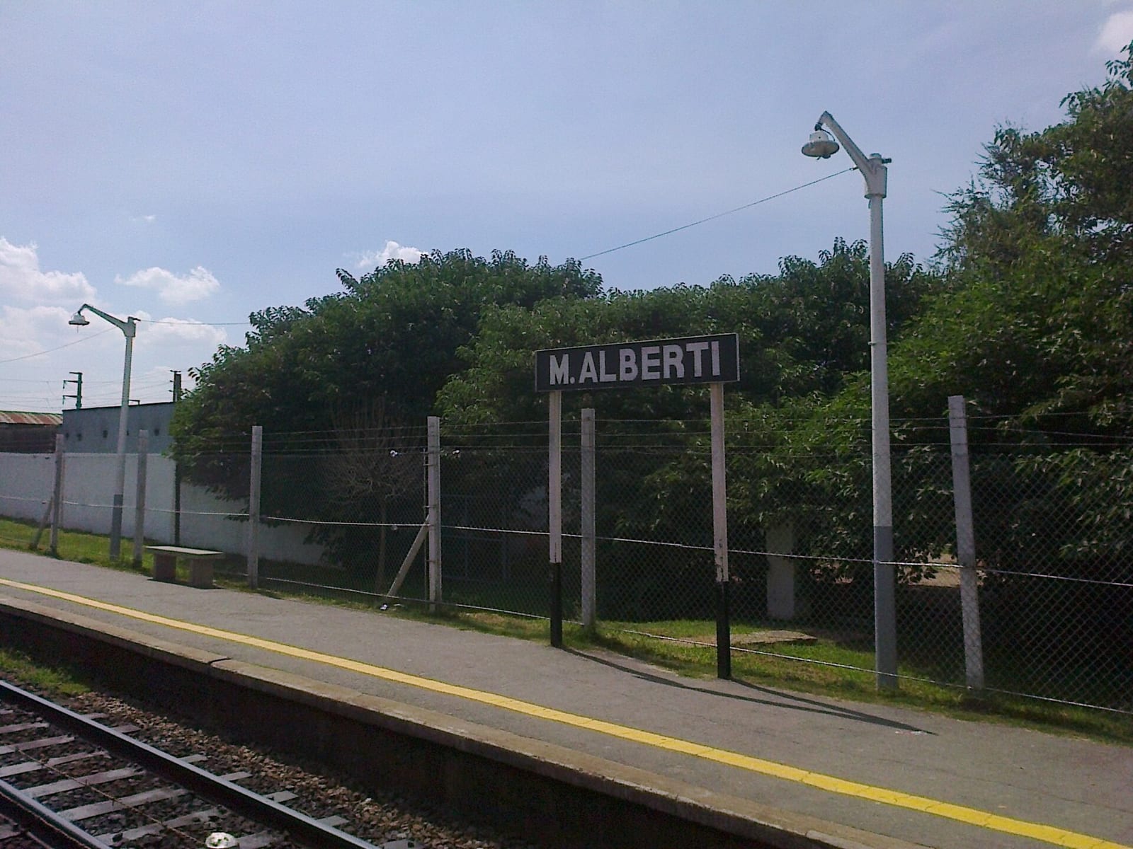 Nomenclador de la Estación Manuel Alberti, Línea Belgrano Norte, Pilar