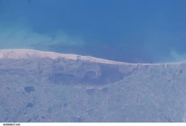 Laguna costera de Mar Chiquita, única albufera de Argentina, en Buenos Aires