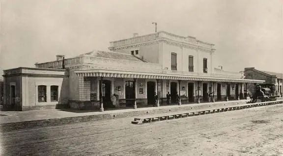Estación Merlo del Ferrocarril Sarmiento, una de las más antiguas del GBA