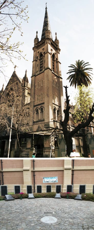 Iglesia Santa Cruz y Solar de la Memoria, espacio de homenaje a los detenidos-desaparecidos en San Cristóbal
