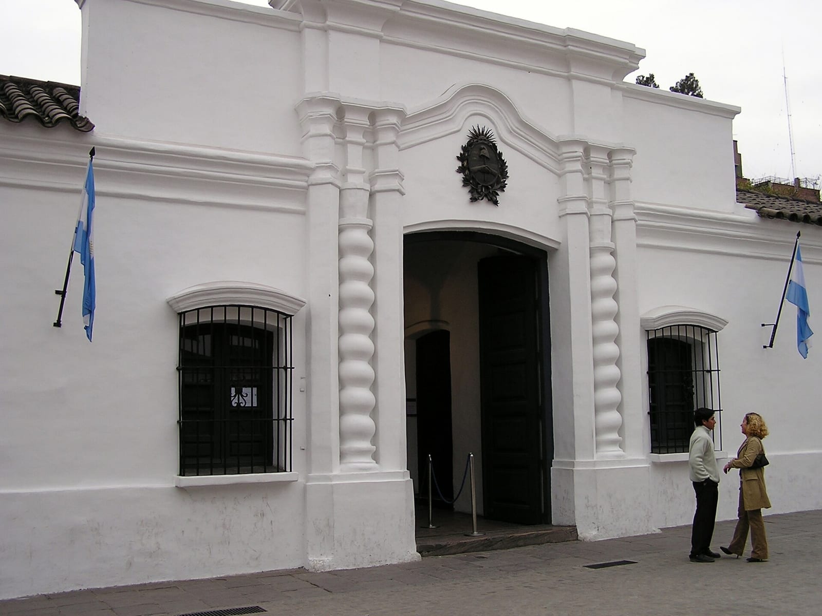 Frente de la Casa Histórica de la Independencia, monumento nacional en San Miguel de Tucumán