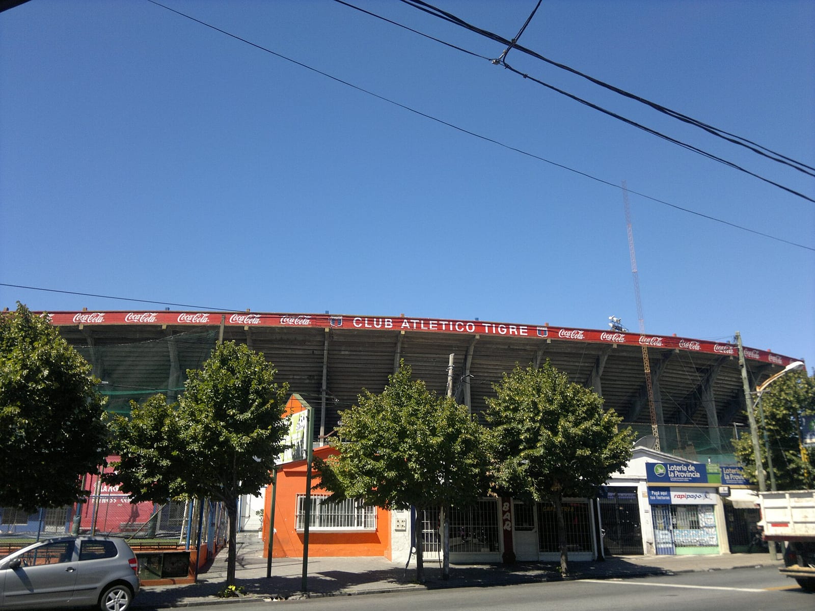 Estadio José Dellagiovanna del Club Atlético Tigre, en Victoria