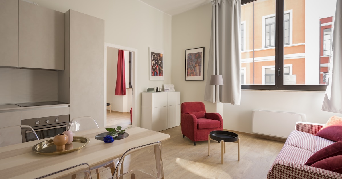 Interior de departamento moderno en Buenos Aires