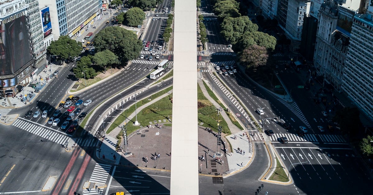 Vista panorámica de la Ciudad de Buenos Aires